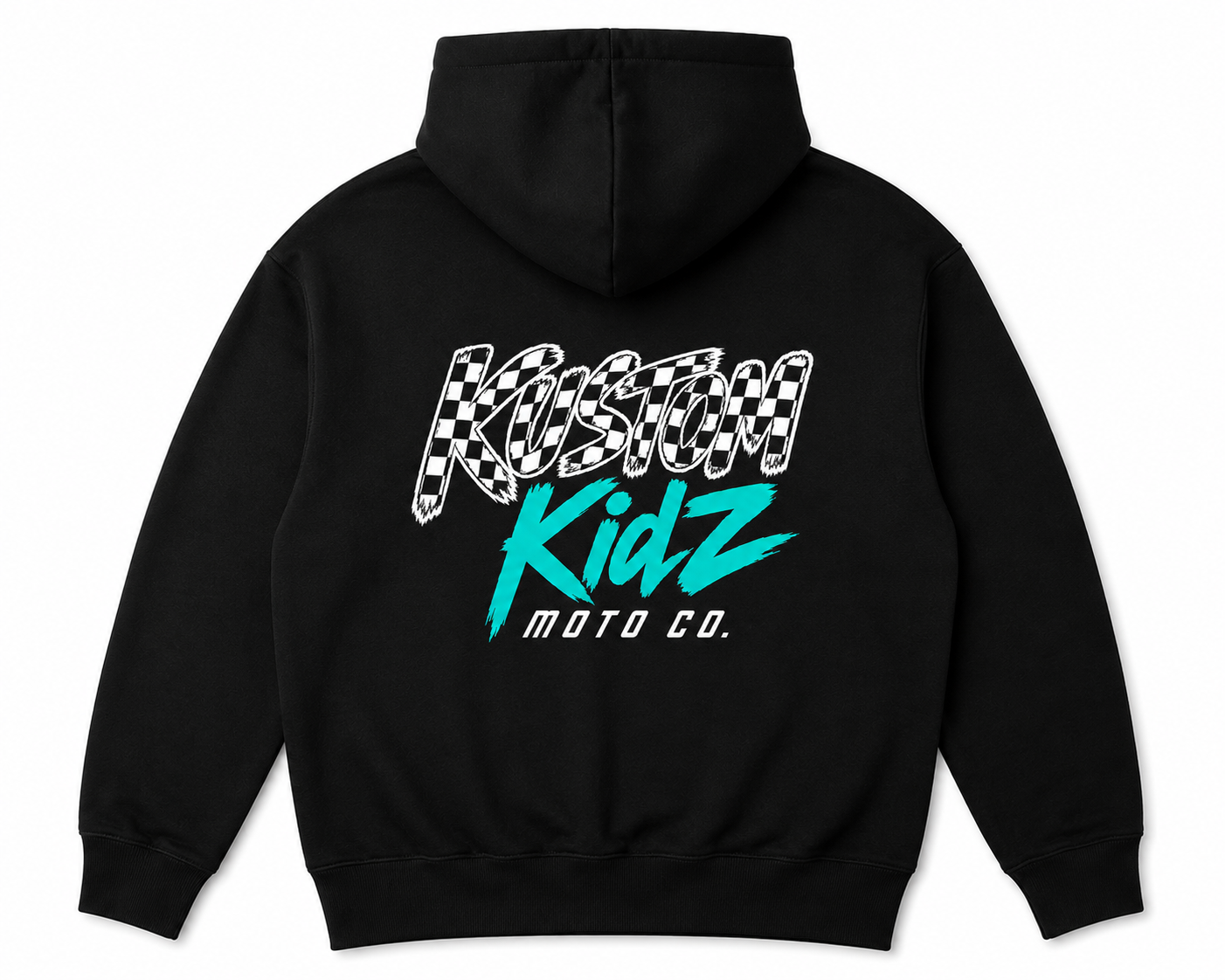 Checkered Kustom Hoodie - Kids