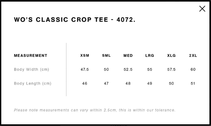 Leopard Cropped Tee - Adults