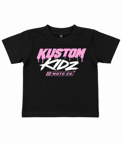 Kustom Supporter Tee Pink - Kids