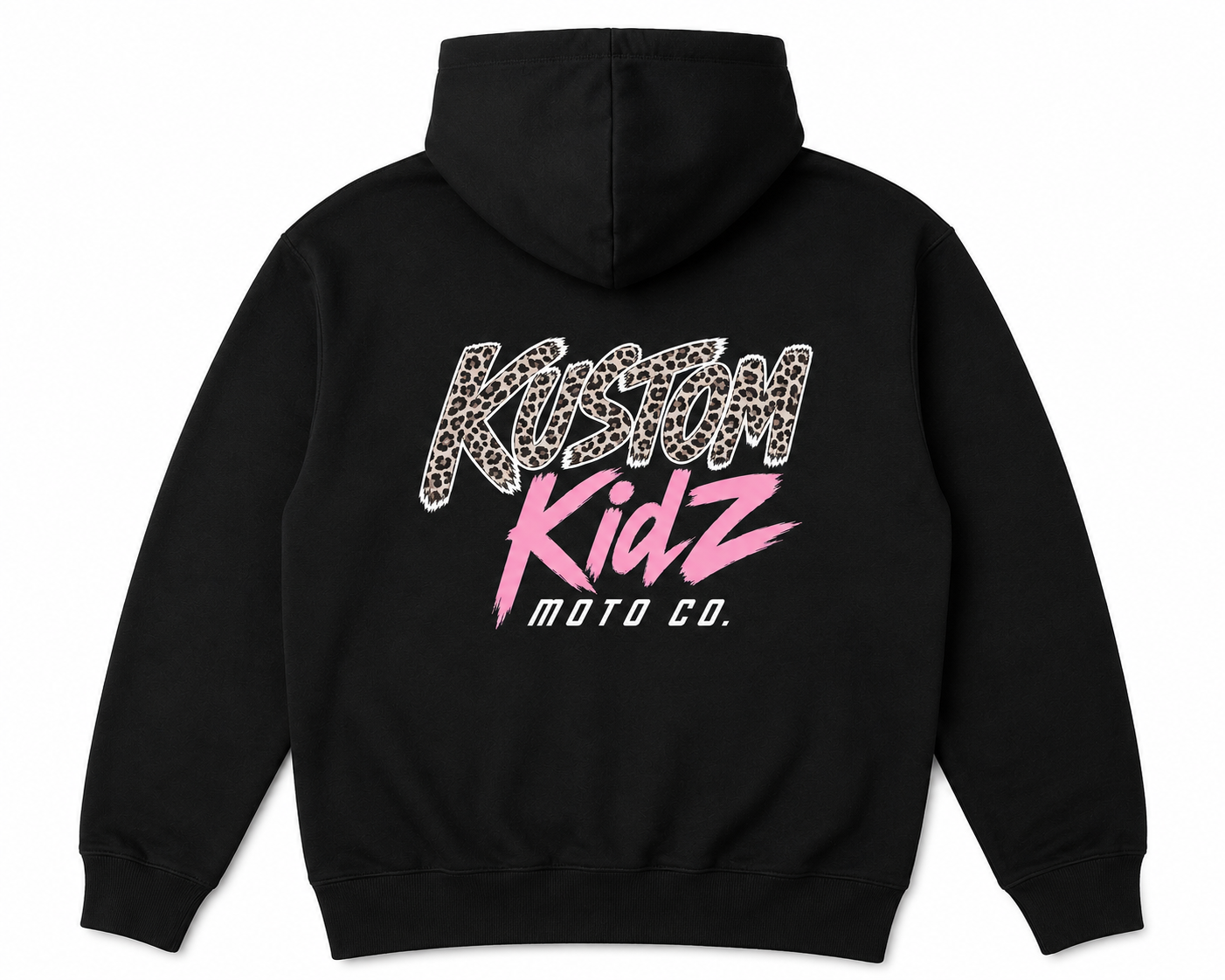 Leopard Kustom Hoodie - Adults