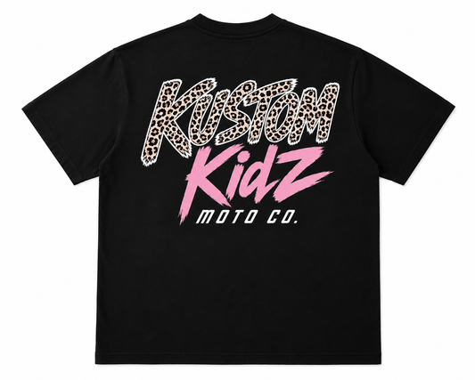 Leopard Kustom Tee - Kids